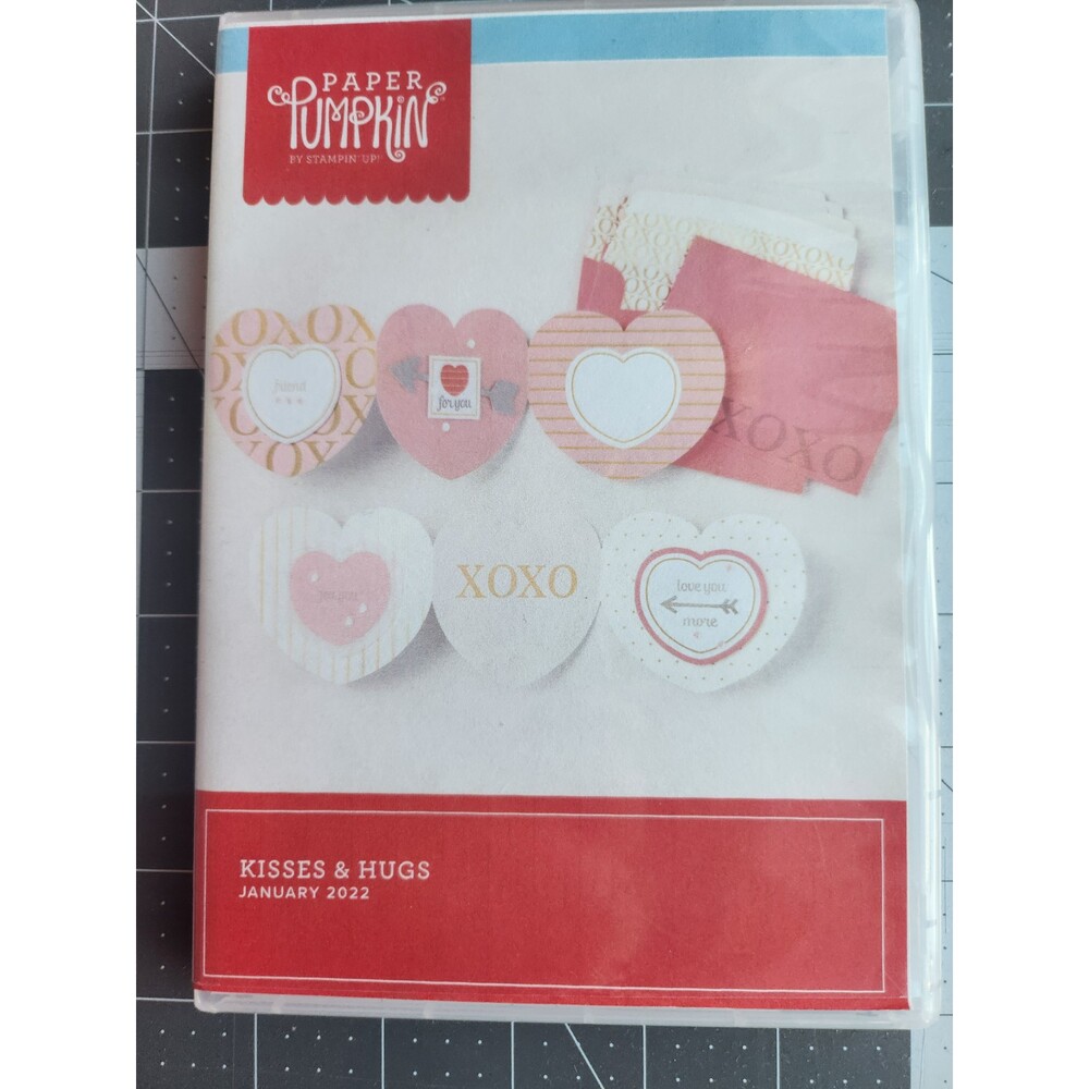 Kisses & Hugs January 2022 Paper Pumpkin Stamps B21